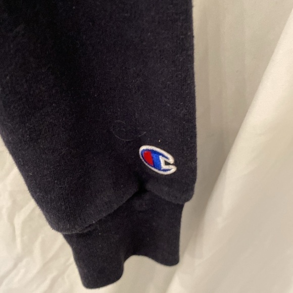 VINTAGE Champion Yale Sweatshirt XS Blue Bulldogs USA unisex - Picture 4 of 5